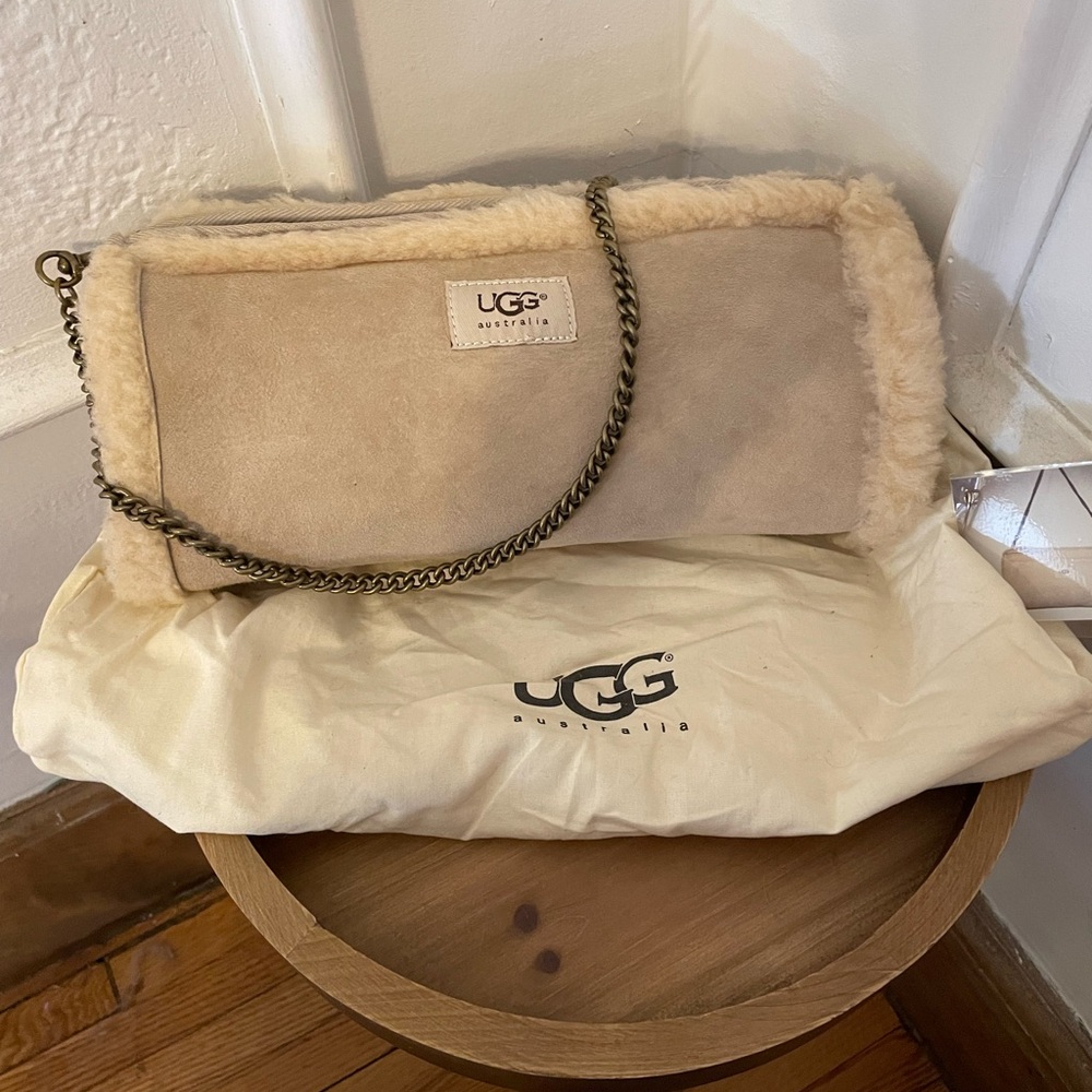 UGG Women's Tan Shearling Bag